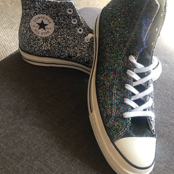 Glitter Chuck Taylors - Picture 1 of 1